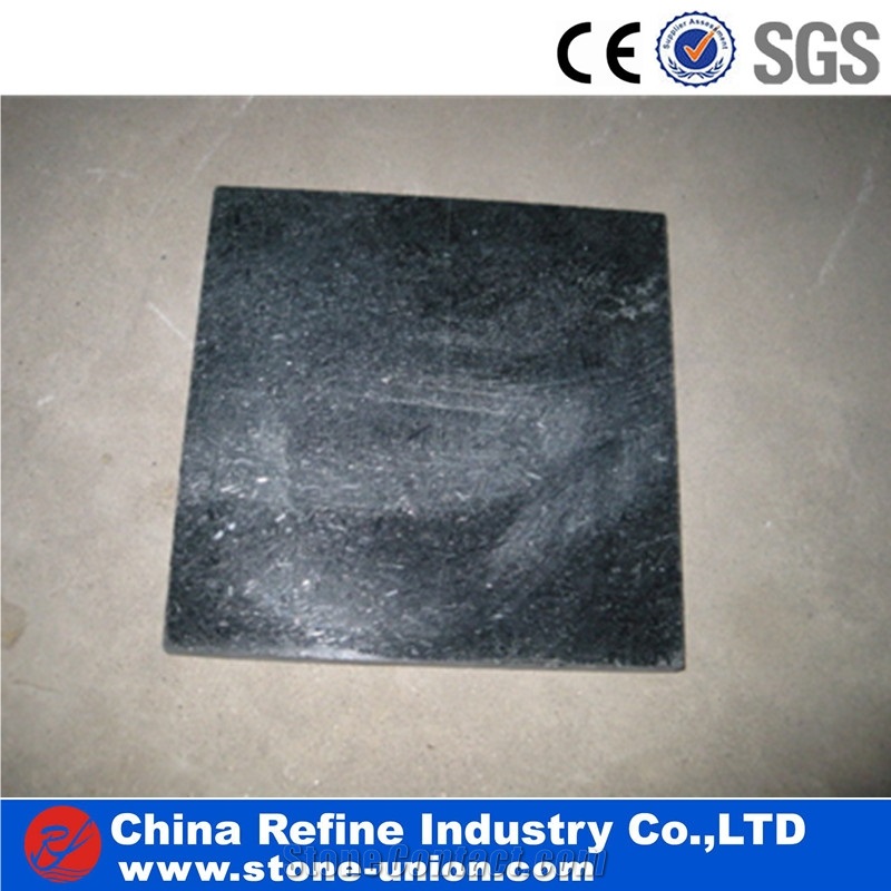 Chinese Black Quartzite Flooring Tile & Covering