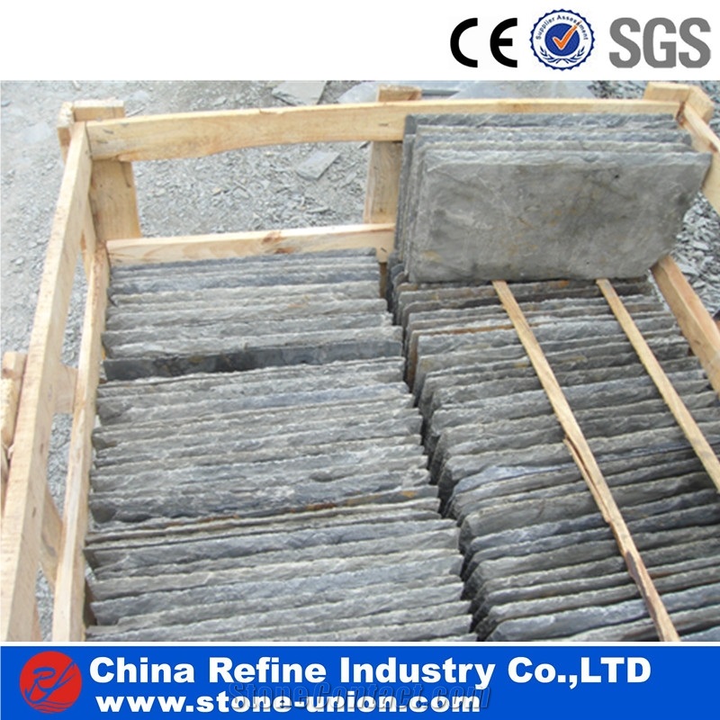 Chinese Cheap Black Slate Roofing Tiles