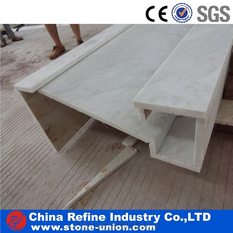 Chinese Eastern White Marble Kitchen Counter Tops