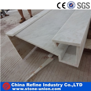 Chinese Eastern White Marble Kitchen Counter Tops