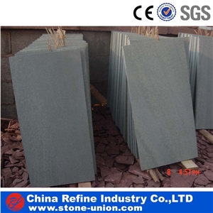 Chinese Grey Green Sandstone Slabs & Tiles