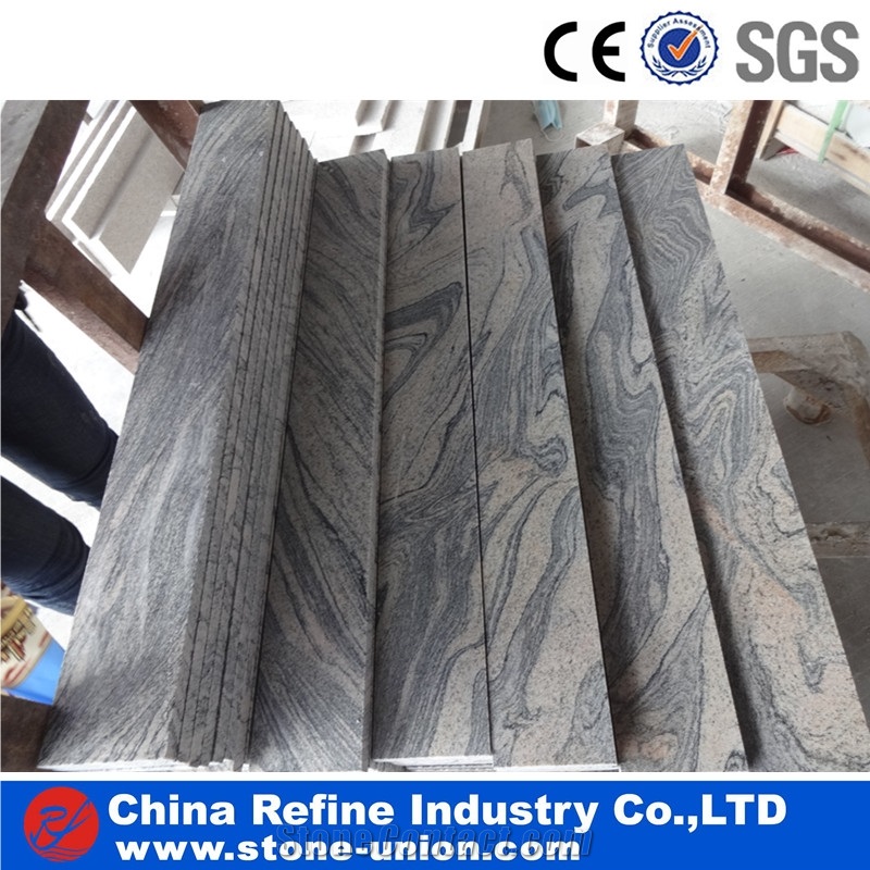 Chinese Grey Juparana Multi Color Granite Tiles
