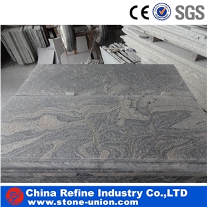 Chinese Grey Juparana Multi Color Granite Tiles