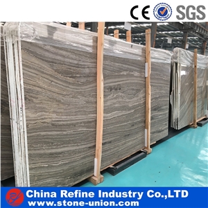 Chinese Kylin Wood Grain Marble Slabs & Tiles