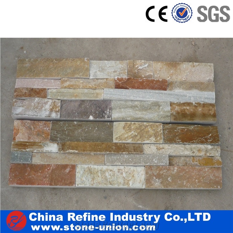 Chinese Slate Cultured Stone Veneers,Stacked Stone