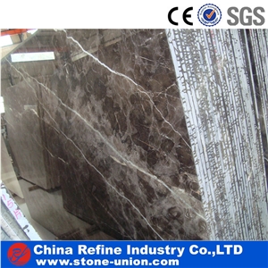 Chinese Tea Emperador Brown Marble Slabs & Tiles