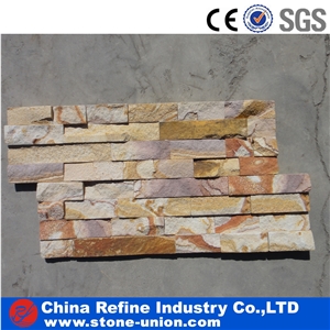 Four Strips Multicolor Sandstone Ledge Stone