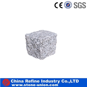 G603 Paving Stone,Light Grey Cube Stone Pavers