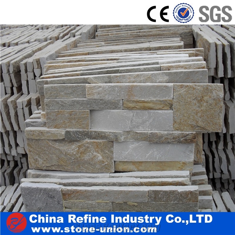 Golden Slate Cultured Stone,P014 Wall Covering