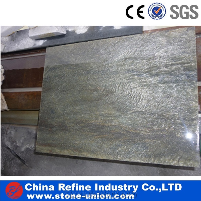 Green Quartzite Flooring Stone Tiles