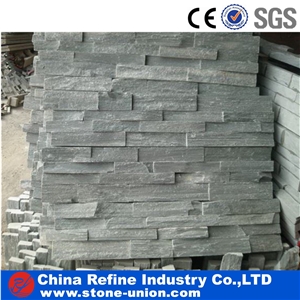 Green Slate Rough Surface Culture Stone Wall Panel