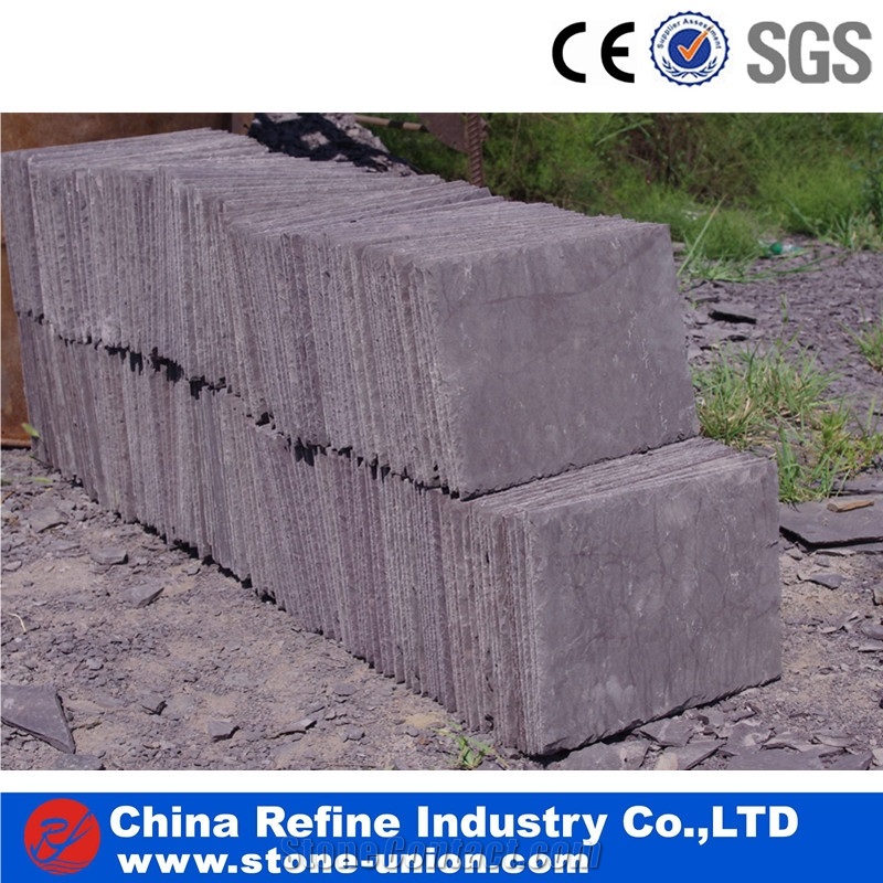 Lilac Purple Natural Stone Roofing Covering Tiles