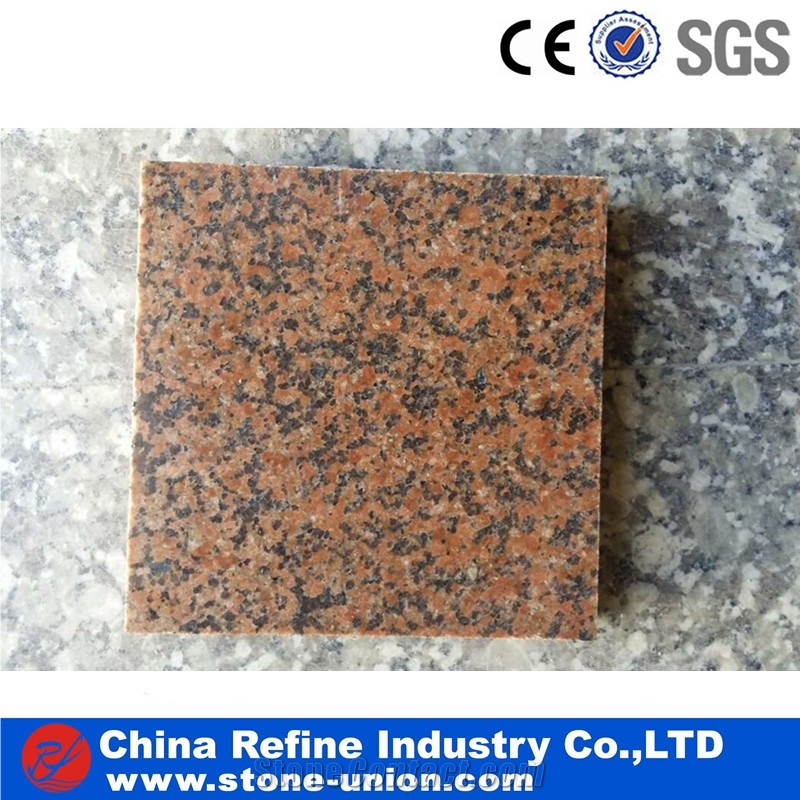 Lowest Price Chinese Polished Tianshan Red Granite