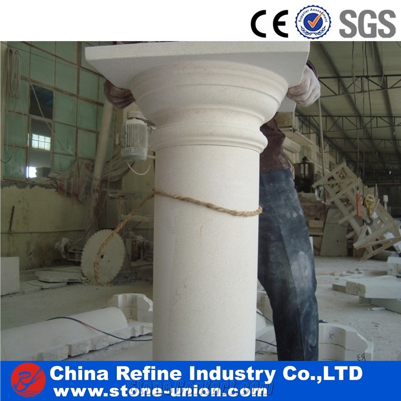 Marble Decoration Natural Stone Column