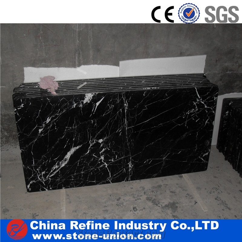 Nero Marquina Marble,Oriental Black Mable Slabs