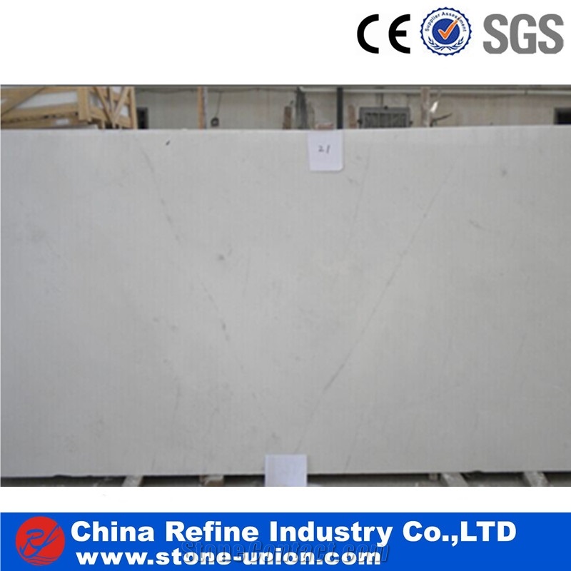 Pure White Chinese Statuario Carrara Marble Tiles
