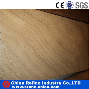 Yellow Royal Wooden Wave Shape Grain Marble