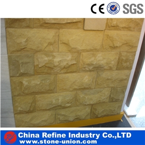 Yellow Sandstone Polished Slabs & Floor Tiles