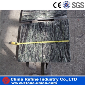 Yunnan Green Granite Slabs and Flooring Tiles