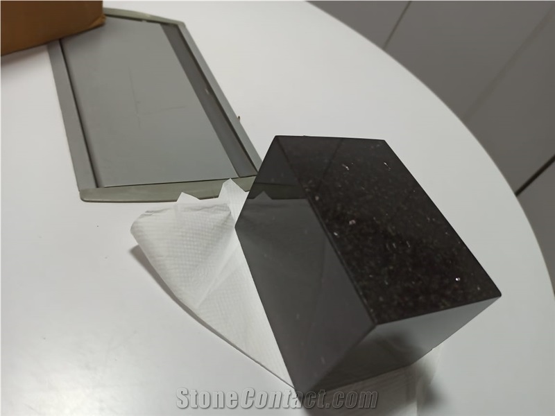 Glittery Black Granite Blocks