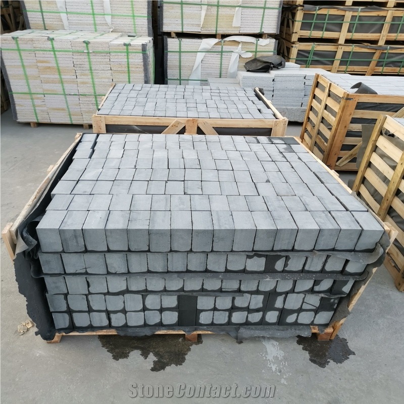 Black Andesite Cobble Stone Basalt Cubes