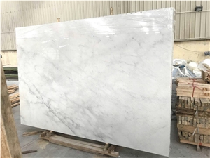 China East White Marble Slab Tiles for Countertops Top