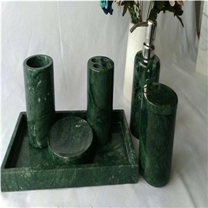 China Green Marble Hnadicrafts Carved Gifts