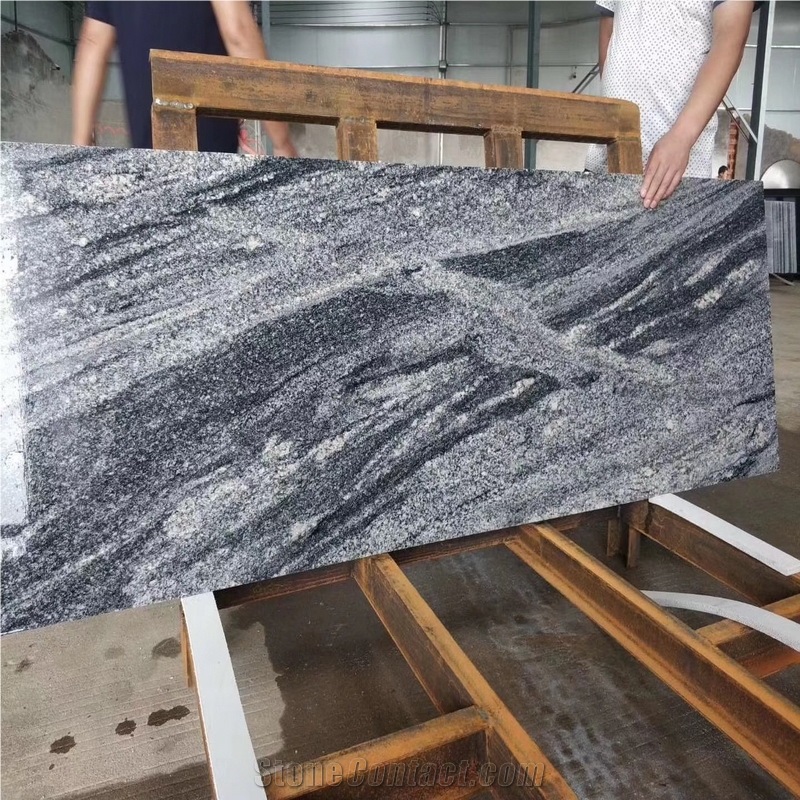 China Juparana Granite Slab Flooring Paving Tiles