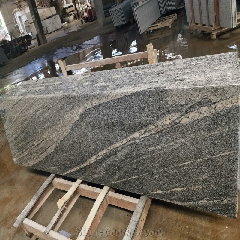 China Juparana Granite Slab Flooring Paving Tiles