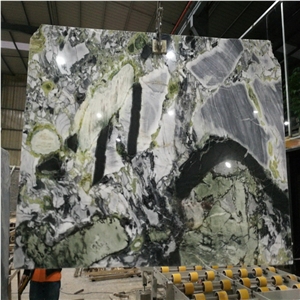 Cold Jade Marble Slab Flooring Wall Cladding