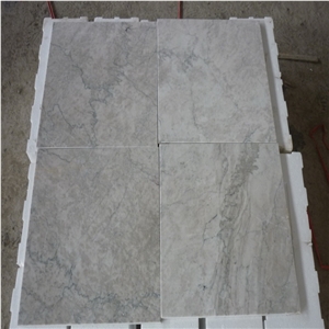 Cream Green Marble Tile Slab for Flooring Countertops