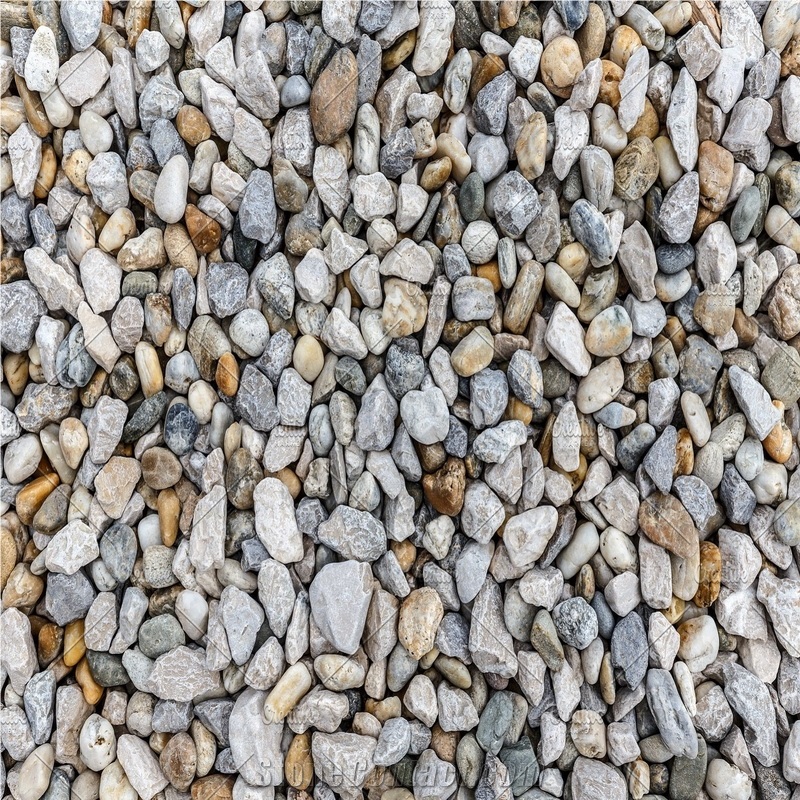 Gravel Pebble Stone Mixed Pebble Stone