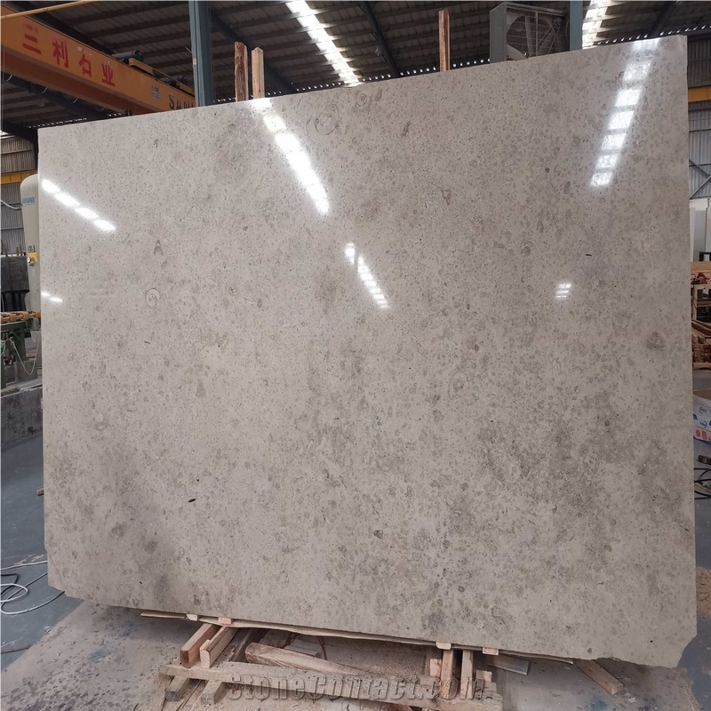 Jura Grey Limestone Slabs Tiles for Countertops Wall