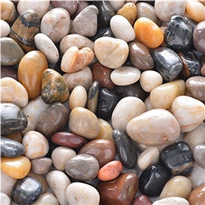 Mixed Colorful Pebble Stone River Stone