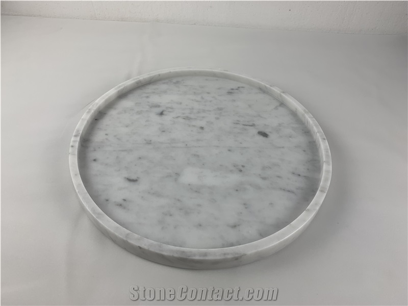 Natural Marble Stone for Fruit Dish, Stone Crafts