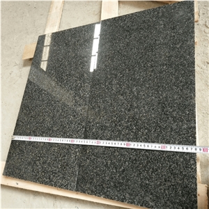 Polished Nero Impala Granite Flooring Tile Paving