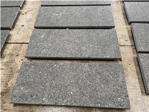 Angola Black Granite Flamed Floor Block Step Tiles