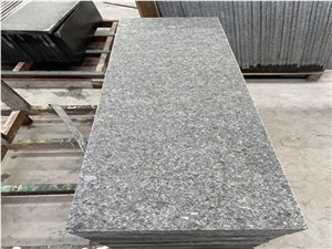 Angola Black Granite Flamed Floor Block Step Tiles