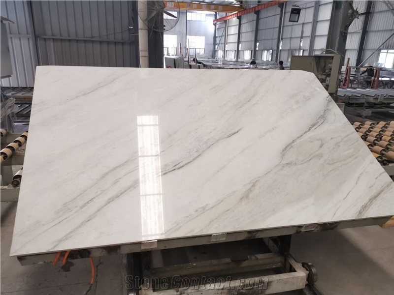China Jiashi White Marble Slab for Floor Wall