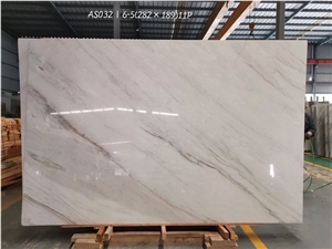 China Jiashi White Marble Slab for Floor Wall