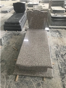 G635 Granite Western Style Cemetery Tombstones