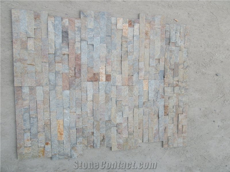 Split Face Rusty Culture Stone Wall Cladding