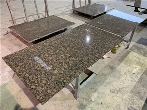 Granite Kitchen Countertops with Baltic Brown