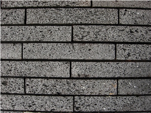 Black Lava Stone Bricks