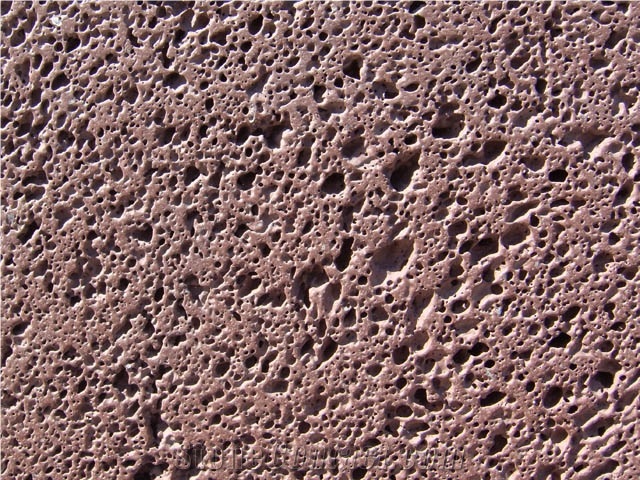Red(Brown) Basalt Lava Rock Tiles Red Basalt