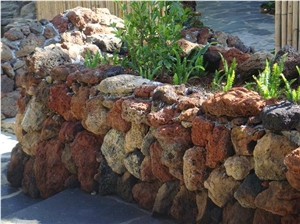Red Brown Lava Stone Pumice for Landscaping