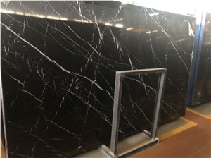 Nero Marquina China Marble Slabs Tiles