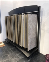Page Turning Display For Ceramic Tile, Wood Sample
