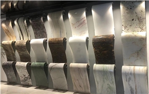 YUANDA Artificial Stone Ultra Thin Veneer 1Mm Marble Sheets YUANDA Artificial Stone Ultra Thin Veneer 1Mm Marble Sheets