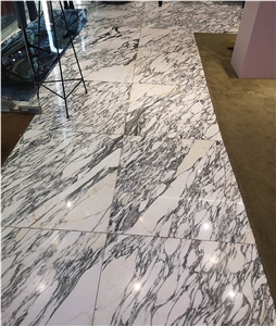 YUANDA Calacatta Arabescato White Marble Slabs